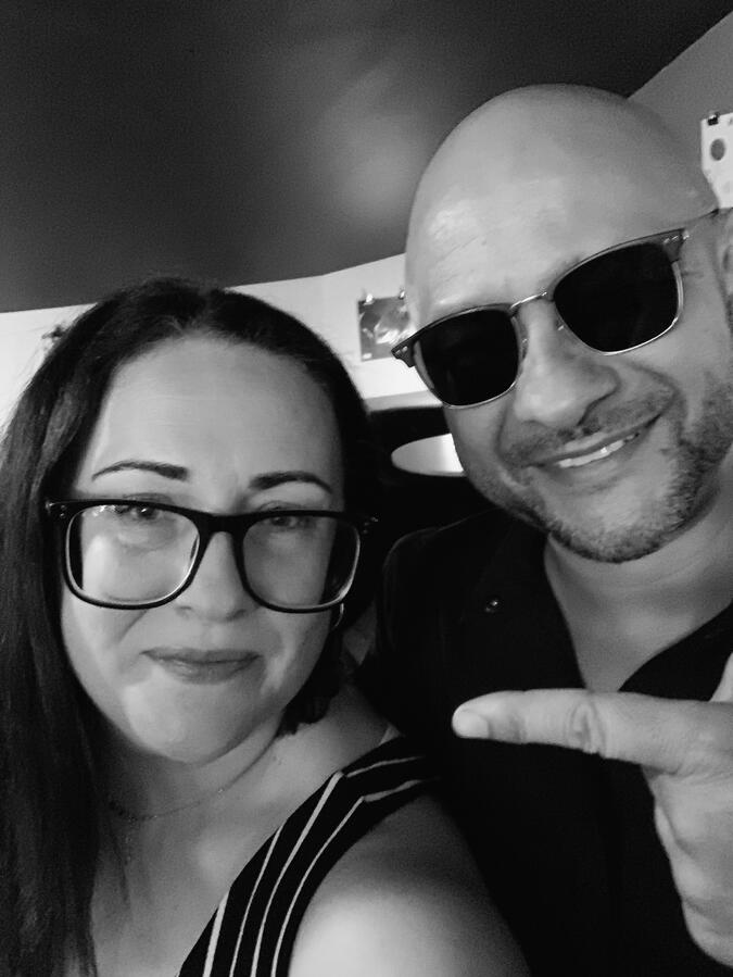 Nicola Richardson with Nightmares on Wax